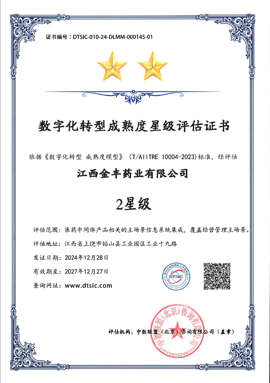 數(shù)字化轉(zhuǎn)型成熟度2級