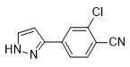 2-Chloro-4-(1H-pyazol-3-yl)benzonitrile